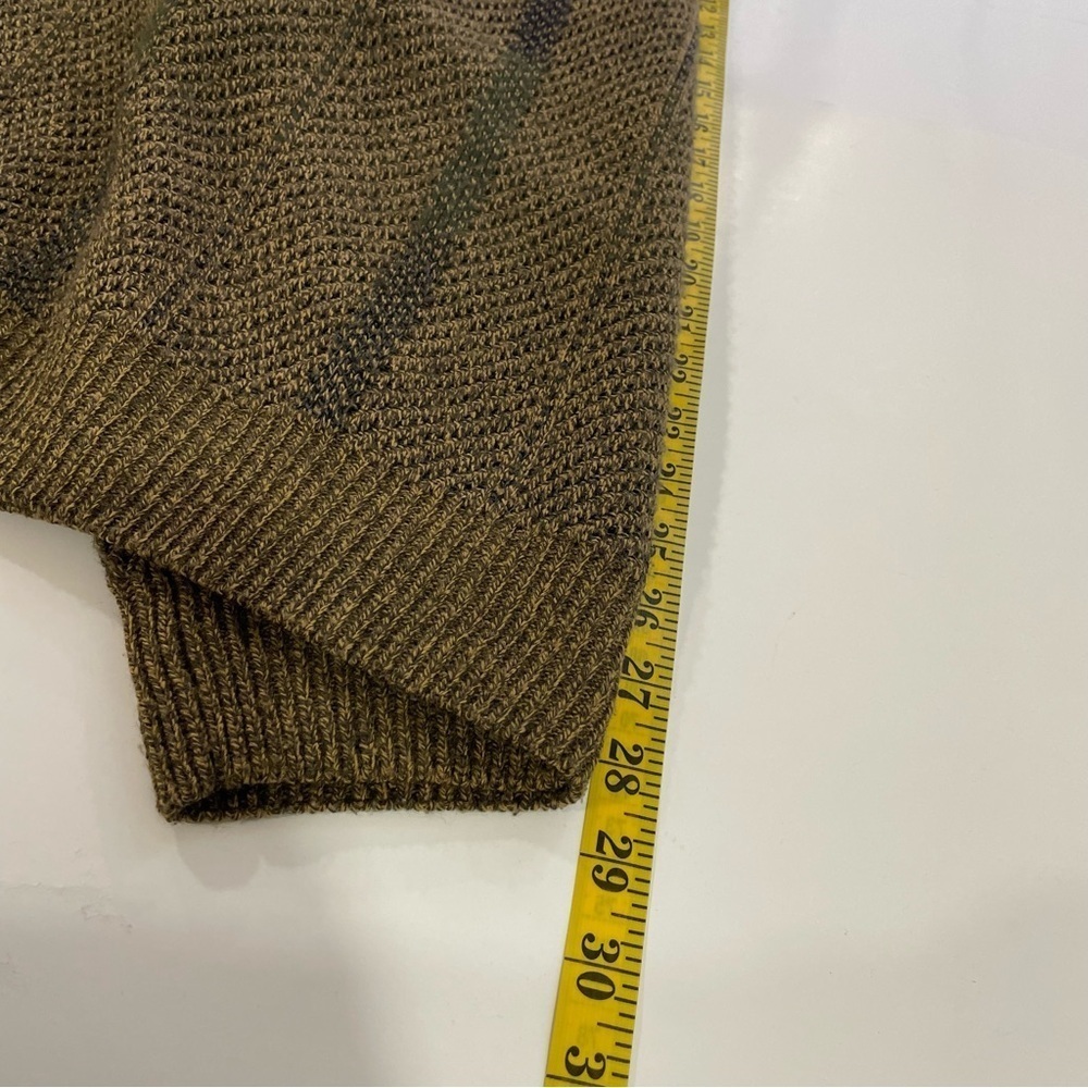 Towncraft Vintage Oversized Grandpa Knit Sweater Cozy Relaxed Fit Size L - Picture 9 of 10